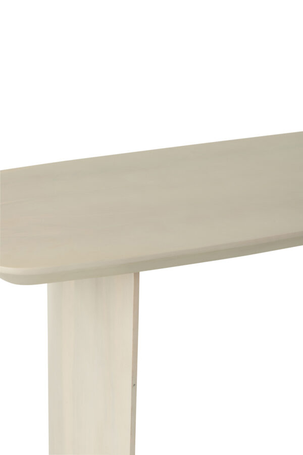 Console Celeste acaciahout wit