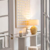 Console Celeste acaciahout wit