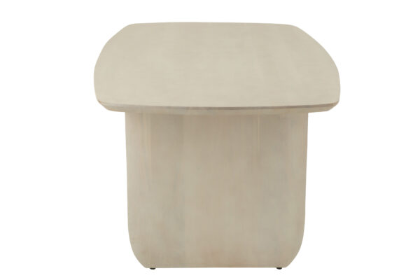 Eettafel Celeste acaciahout Wit | J-line