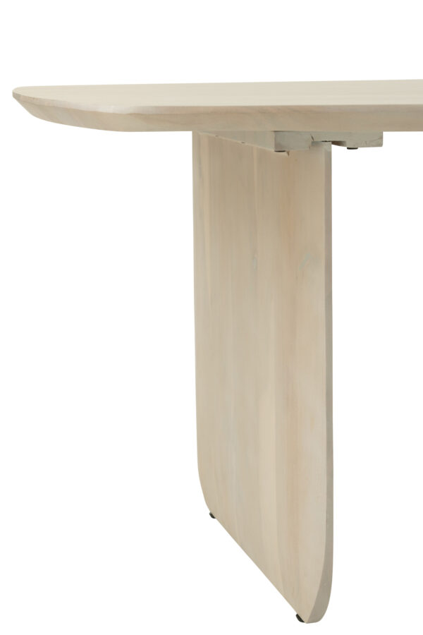 Eettafel Celeste acaciahout Wit | J-line
