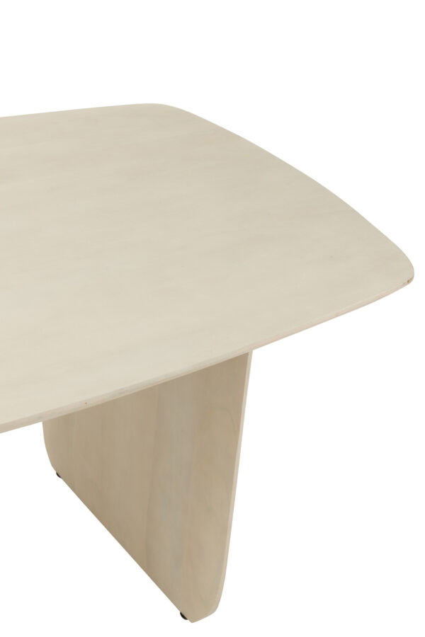 Eettafel Celeste acaciahout Wit | J-line