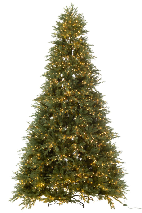 Kerstboom 4000 Led Kunst Donkergroen Extra Groot