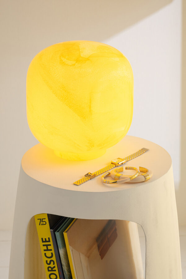 63297-A Tafellamp Bo geel Small J-line