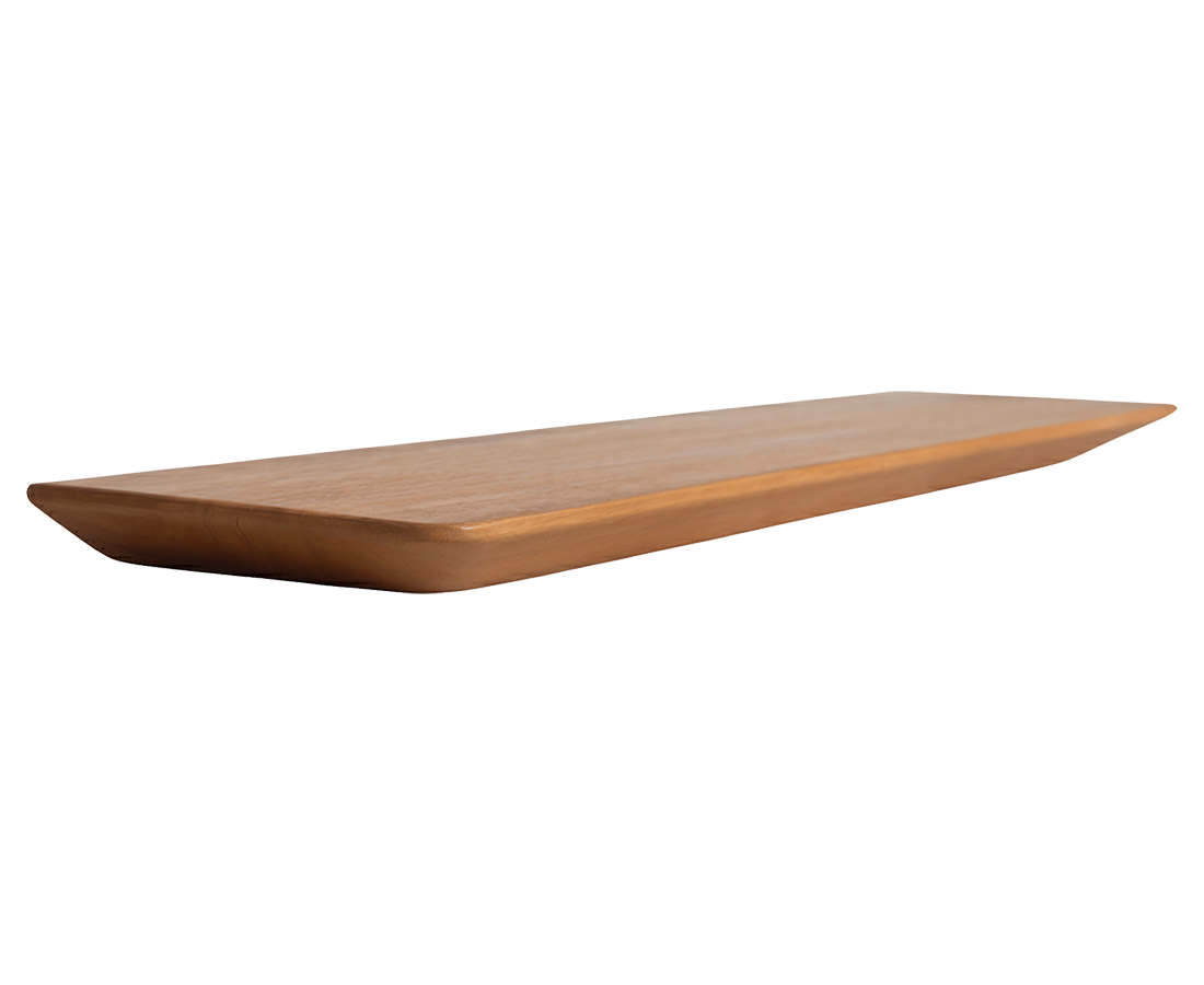 Craftsman wandplank teakhout Beige - 60 cm