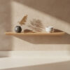 Craftsman wandplank teakhout Beige - 60 cm