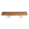 Craftsman Wandplank Teakhout Beige -  90 cm