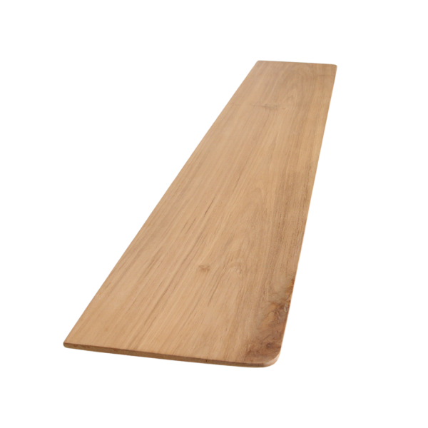 Craftsman Wandplank Teakhout Beige -  90 cm