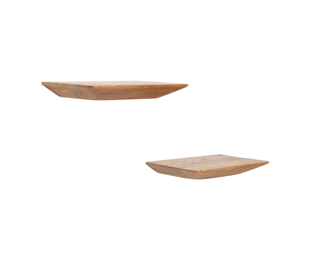 Craftsman Wandplanken teakhout ACCM00062C-0.png craftsman teakhouten wandplank set van 2