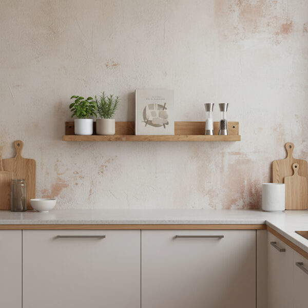 Elements Wandplank Teakhout - 75 cm