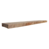 Zwevende wandplank mangohout Beige - 80 cm