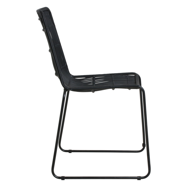 Jane tuinstoelen Zwart (set van 2)