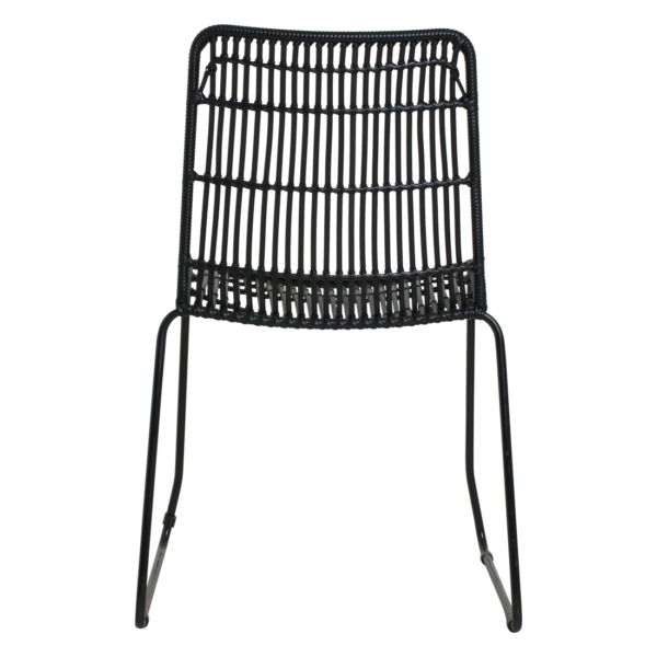 Jane tuinstoelen Zwart (set van 2)