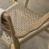 Verano Tuinstoelen met Armleuning Teakhout Naturel - (Set van 2)