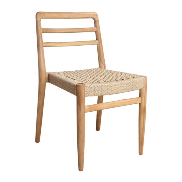 Verano Tuinstoelen Teakhout Naturel - (Set van 2)