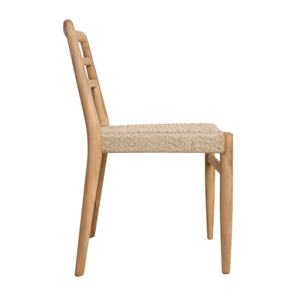 Verano Tuinstoelen Teakhout Naturel - (Set van 2)