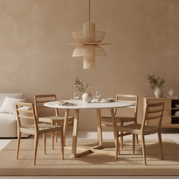 Verano Tuinstoelen Teakhout Naturel - (Set van 2)