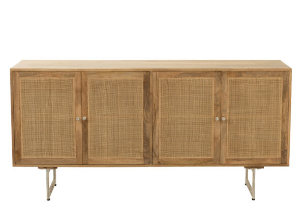 Dressoir Rotan Mangohout Naturel