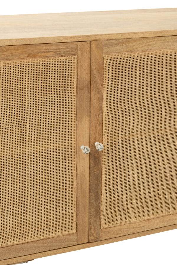 Dressoir Rotan Mangohout Naturel