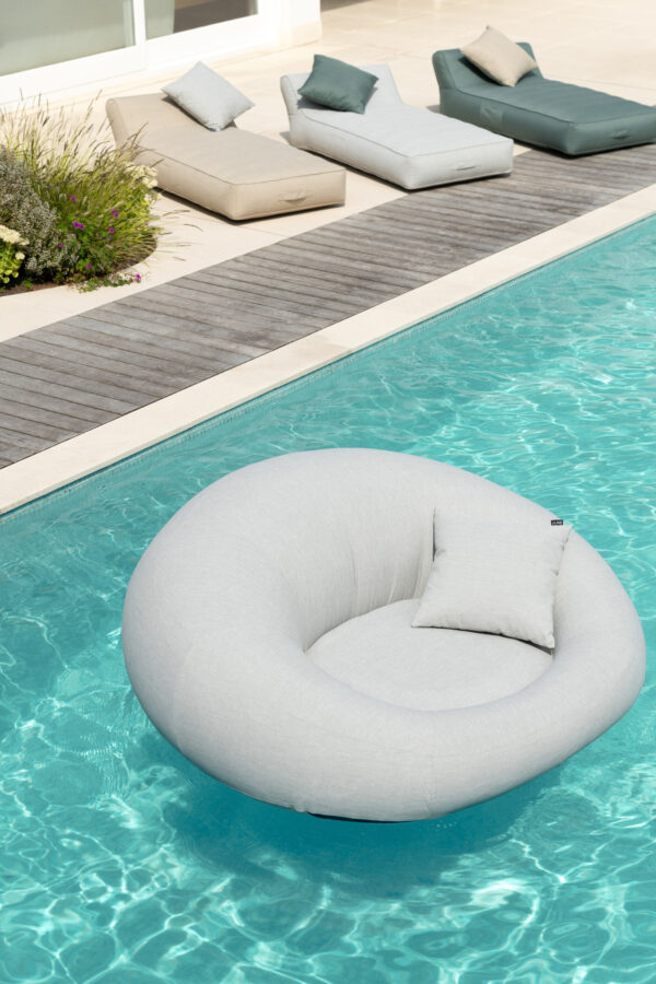 Loungestoel Brisa polypropyleen Grijs