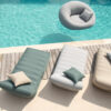 Loungestoel Brisa polypropyleen Grijs