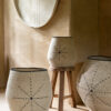Set van 3 Manden Lio Seagrass, naturel/zwart