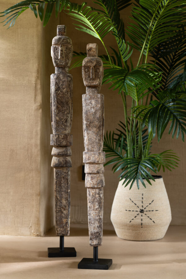 Set van 3 Manden Lio Seagrass, naturel/zwart