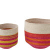 Set van 2 manden Multi Zeegras