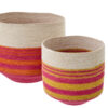 Set van 2 manden Multi Zeegras