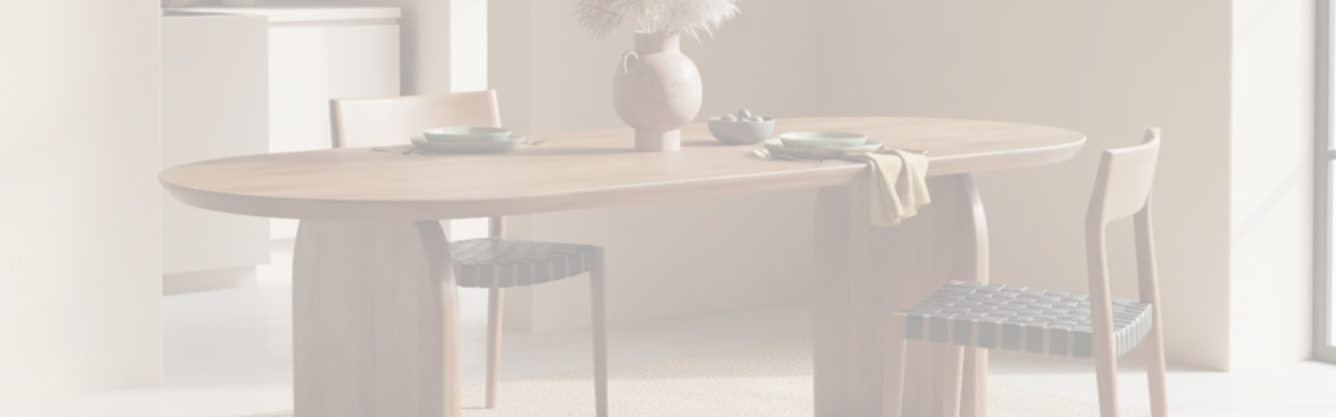 Eettafel Vincent mangohout zwart J-line