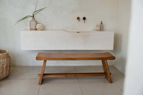 De Suarbank - Naturel - 120 cm