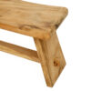 De Suarbank - Naturel - 120 cm