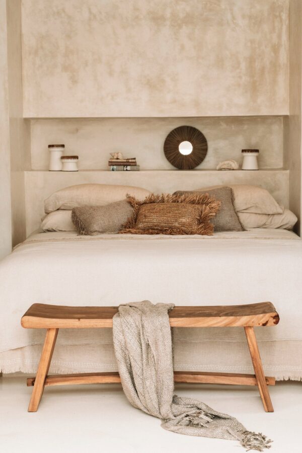 De Suarbank - Naturel - 120 cm