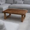 Salontafel van teruggewonnen teakhout - naturel