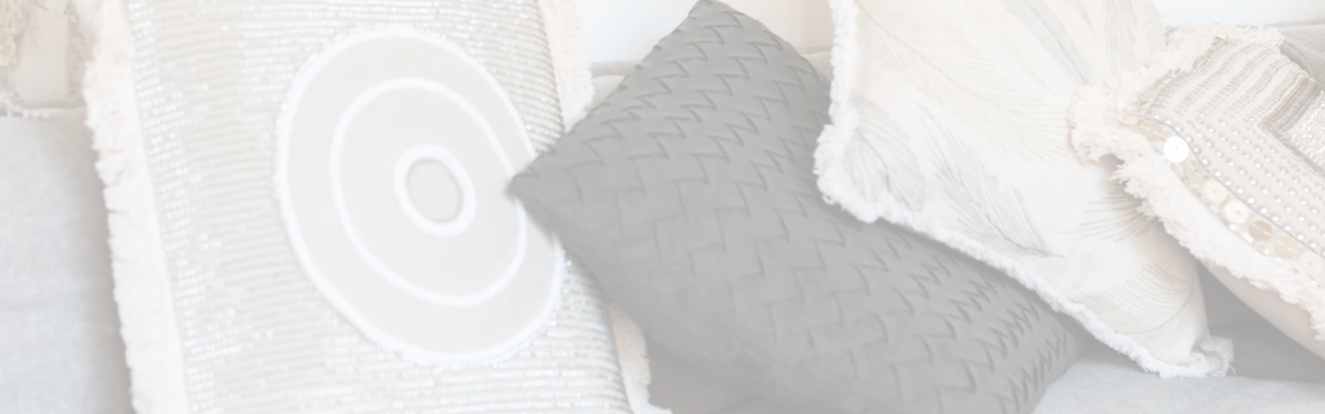 Kussens - Omslag Kussen Sophia Mousseline Lichtbeige