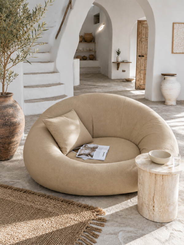 Loungestoel Brisa Polypropyleen Beige