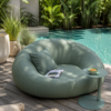 Loungestoel Brisa polypropyleen Sage Groen
