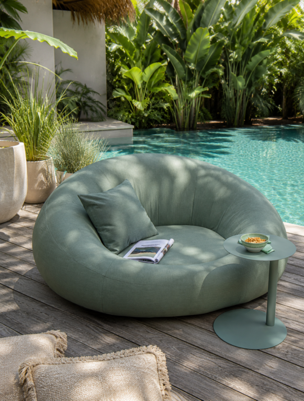Loungestoel Brisa polypropyleen Sage Groen