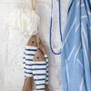Decoratieve Hanger 3 vissen Blauw/Wit