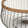 19481-2.jpg Salontafel Rond metaal/glas - set van 2
