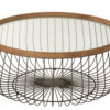 19481-3.jpg Salontafel Rond metaal/glas - set van 2