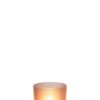 21818-2 Waxinelichthouder Palmblad Beige S