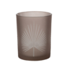 21819 Waxinelichthouder Palmblad Beige M Waxinelichthouder Palmblad Beige M