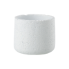 22812 Bloempot Potine Cement Wit S Bloempot Potine Cement Wit S
