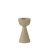 40775 Kaarshouder Kegel Aluminium Beige Small Kaarshouder Kegel Aluminium Beige Small