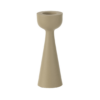 40776 Kaarshouder Kegel Aluminium Ivoor Large Kaarshouder Kegel Aluminium Beige Large