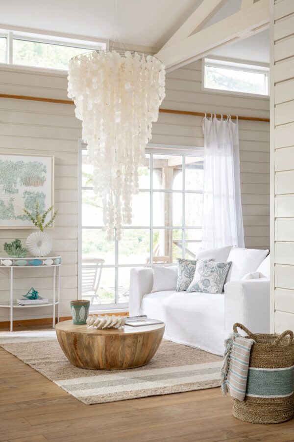 Hanglamp Schelpen Wit Medium