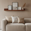 Factory wandplank - FSC-gerecycled hout - 75x8x8 cm