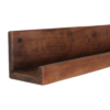 Factory wandplank - FSC-gerecycled hout - 75x8x8 cm