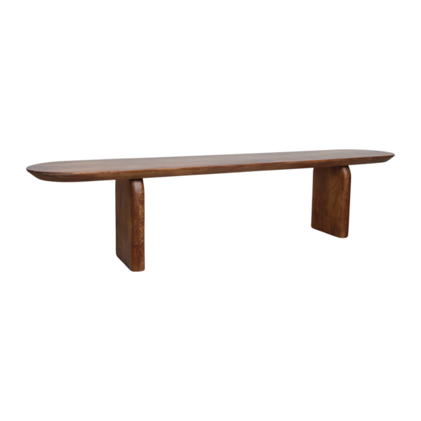 Bullnose eetkamerbank - 200 cm