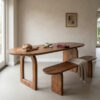 Bullnose eetkamerbank - 200 cm